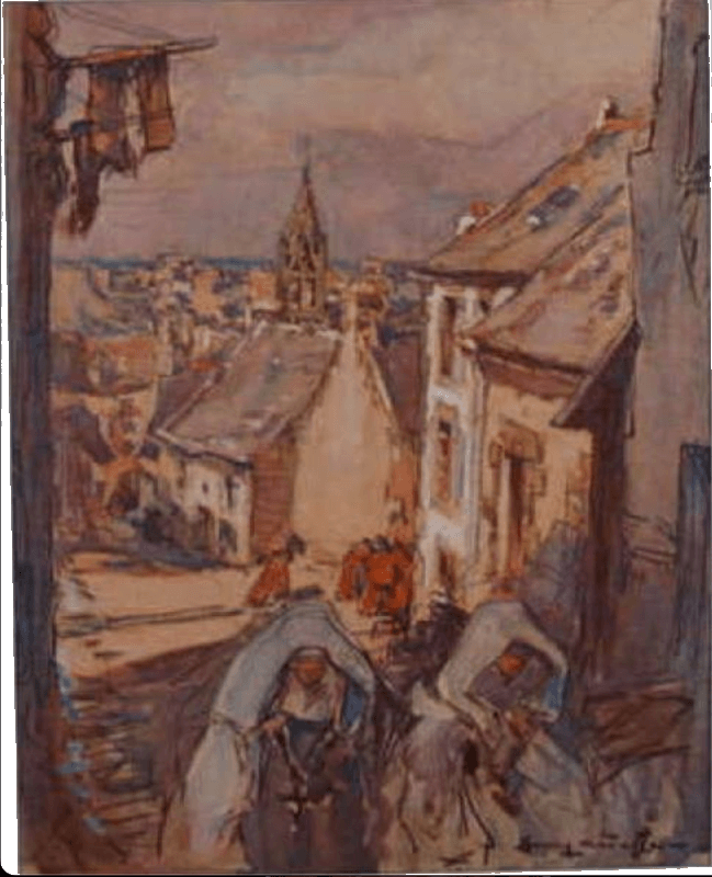 Dessin de L'ILLUSTRATION de 1927