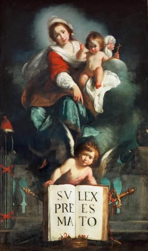 Bernardo Strozzi the madonna of justice